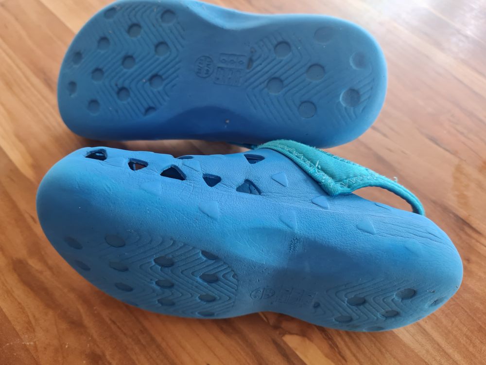 Clogs, blau, Gr. 28/29, Secondhand