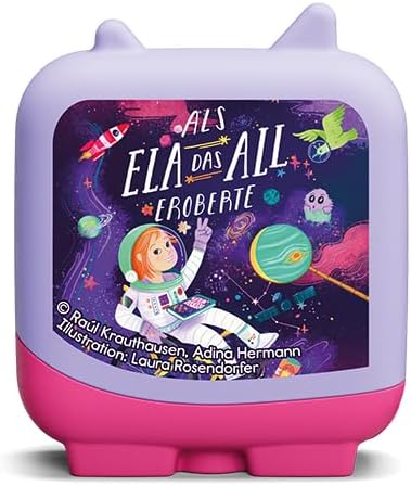 Tonies Clever Tonie Hörfigur, Als Ela das All eroberte, Hörspiel für Kinder ab 8 Jahren, Neuware