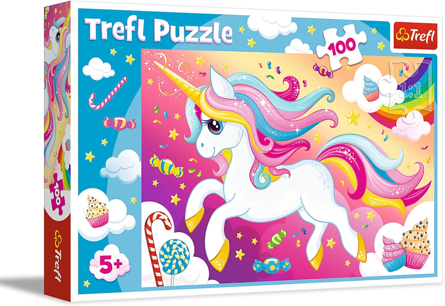 Trefl Puzzle "Schönes Einhorn", 100 Teile,, Neuware