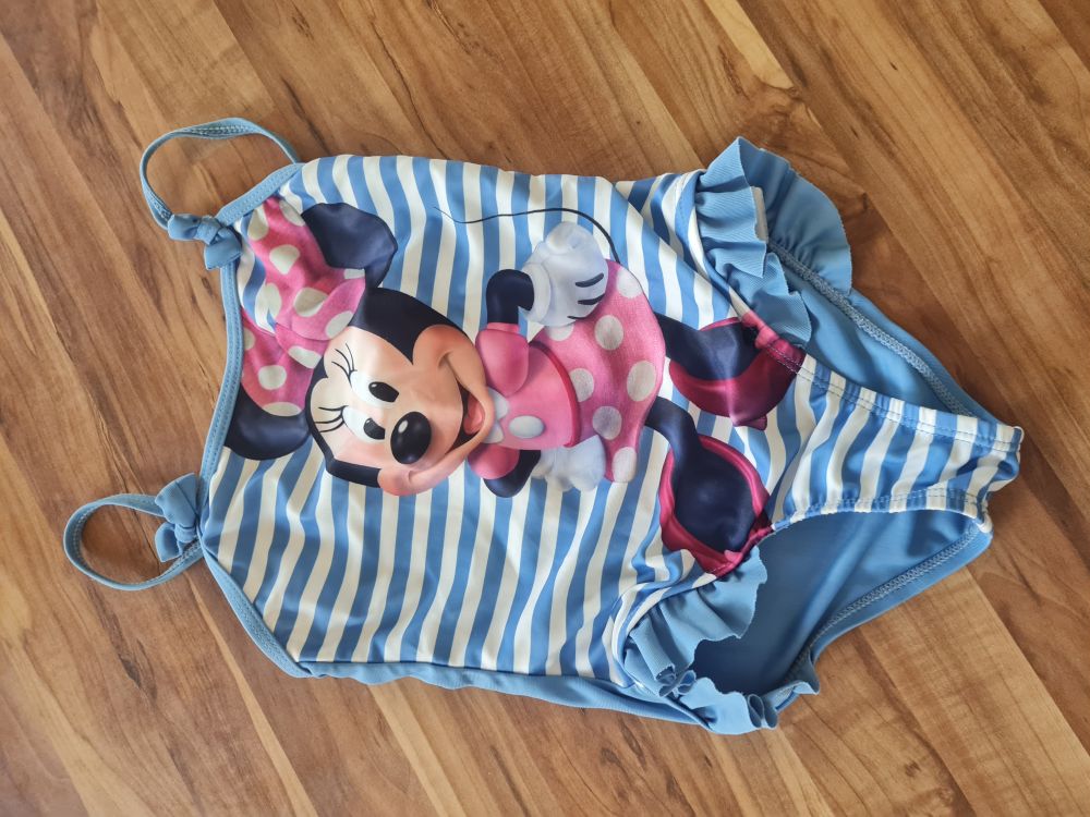 Disney Badeanzug "Minnie Mouse", Gr. 98/104, Secondhand