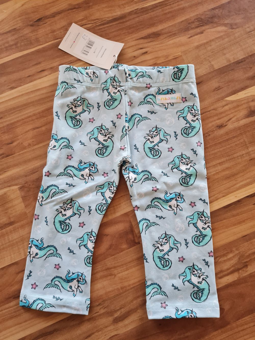 Babauba SkinnyPants "Bubbly Seaunicorn", Gr. 74, Neuware mit Etikett