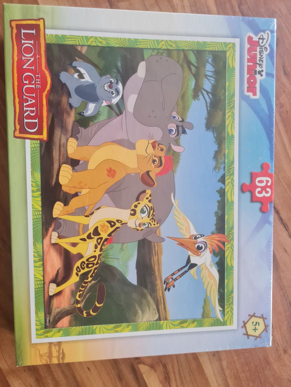 Puzzle "Der König der Löwen", 63 Teile, Neuware