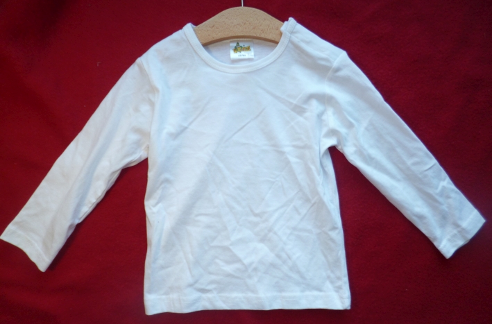 Weißes Shirt Gr. 86/92, Neuware
