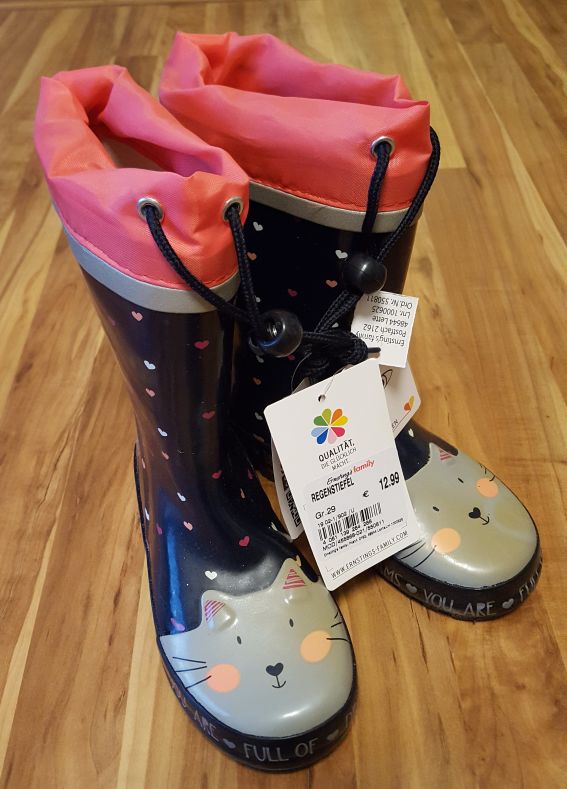 Regenstiefel Gr. 29, Neuware mit Etikett (siehe Beschreibung)