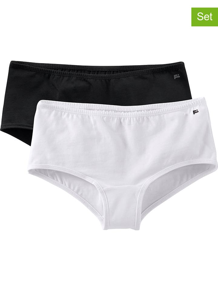 Jako-o Slip 2er-Pack schwarz/weiß, Gr. 140/146, Neuware mit Etikett