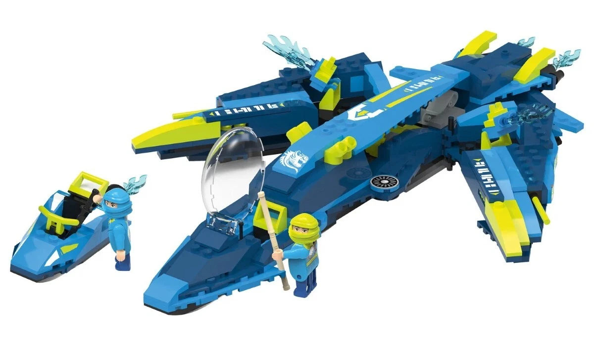 Playtive Clippys Set Abenteuer Jet, Neuware