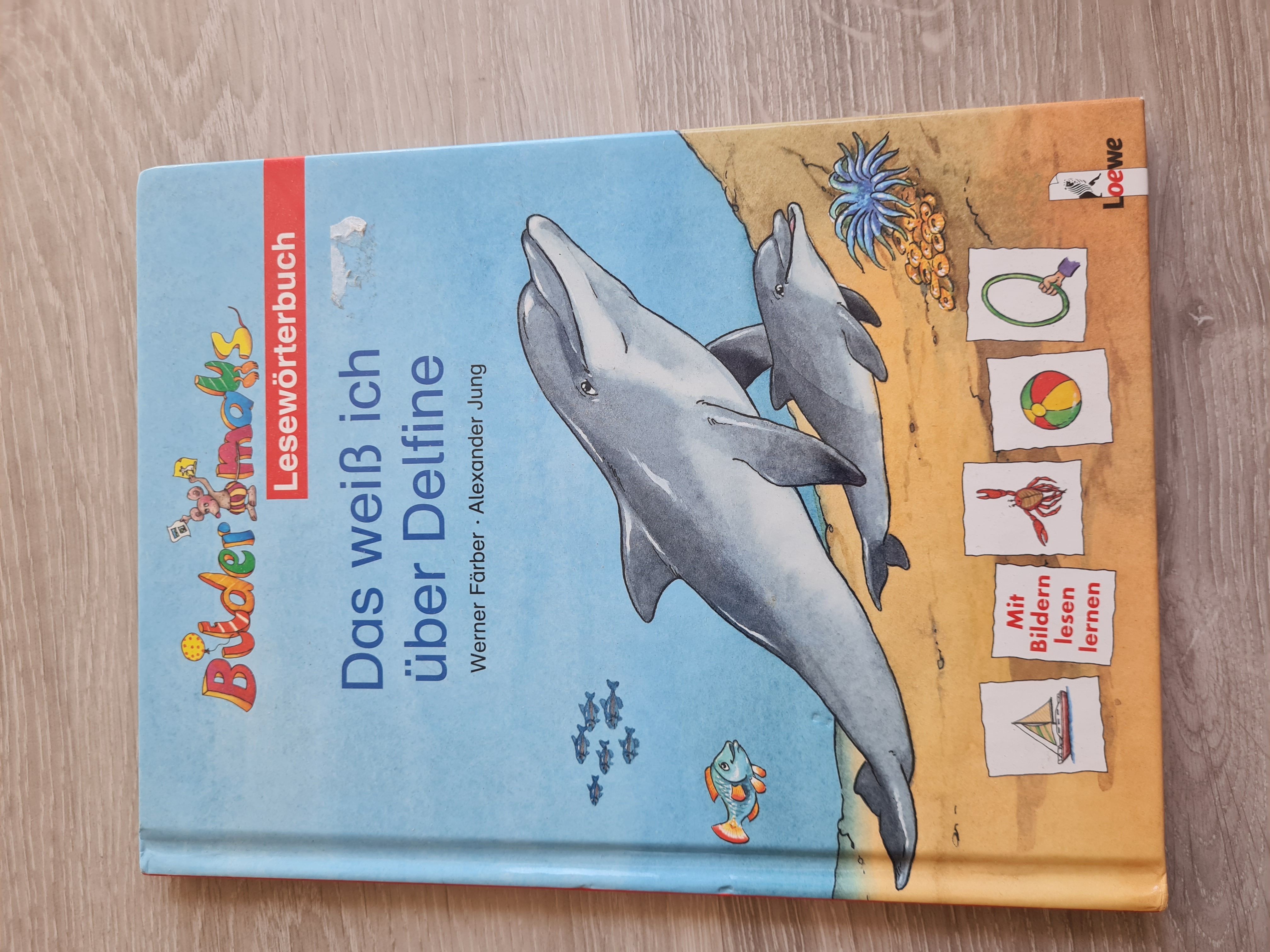 Bildermaus Lesewörterbuch: Das weiß ich über Delfine