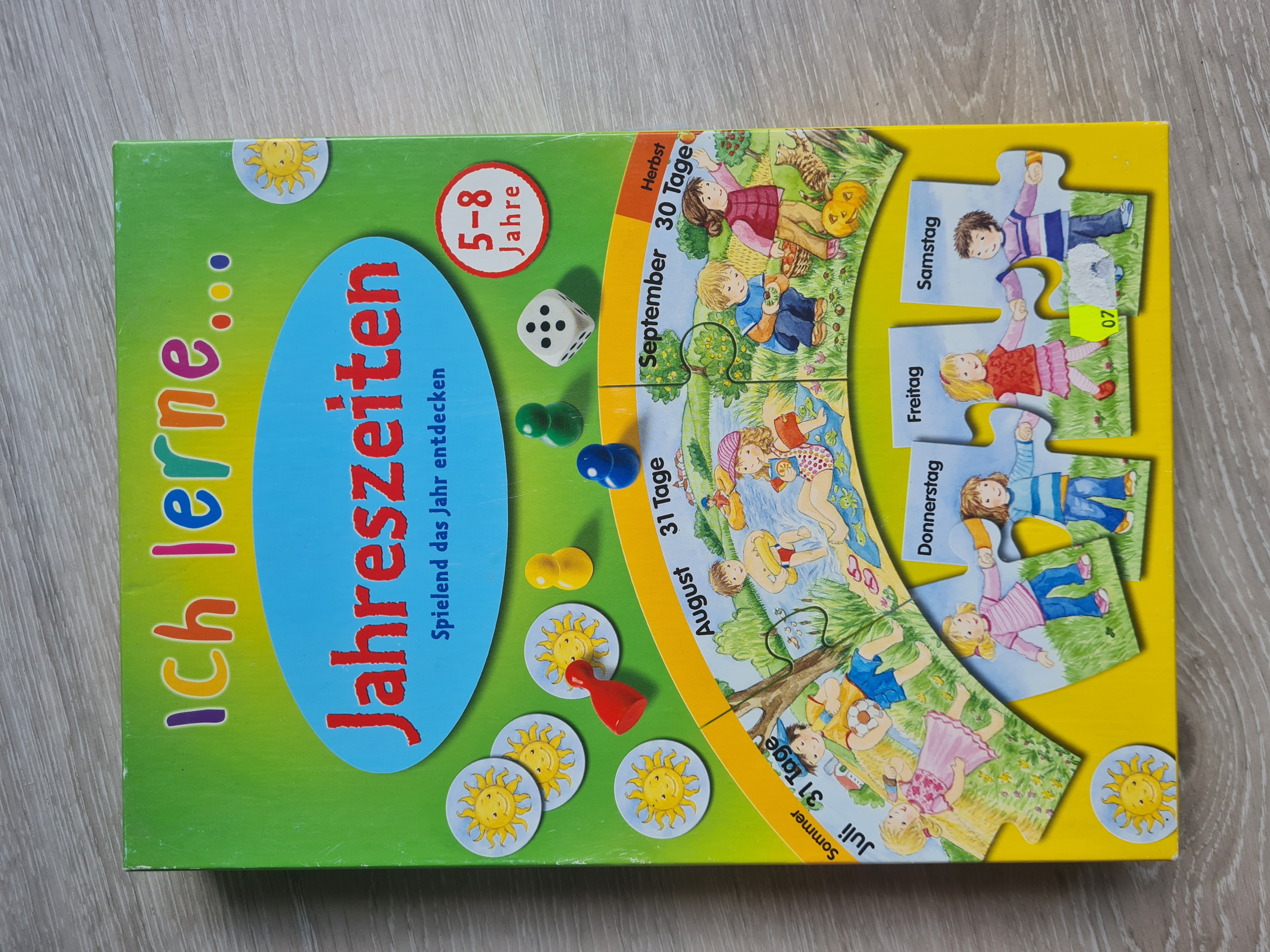 Ich lerne... Jahreszeiten - Spielend das Jahr entdecken