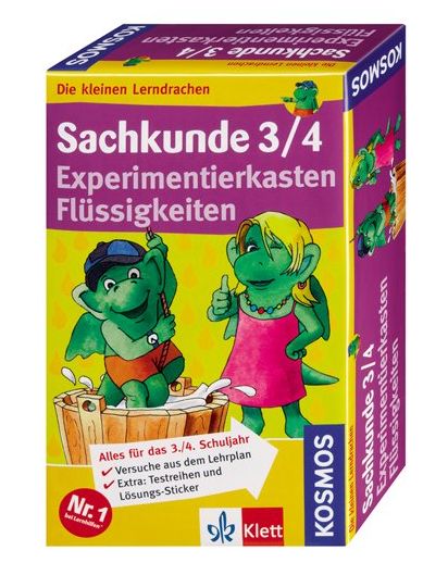 KOSMOS 604219- Die kleinen Lerndrachen Sachkunde Flüssigkeiten, Neuware