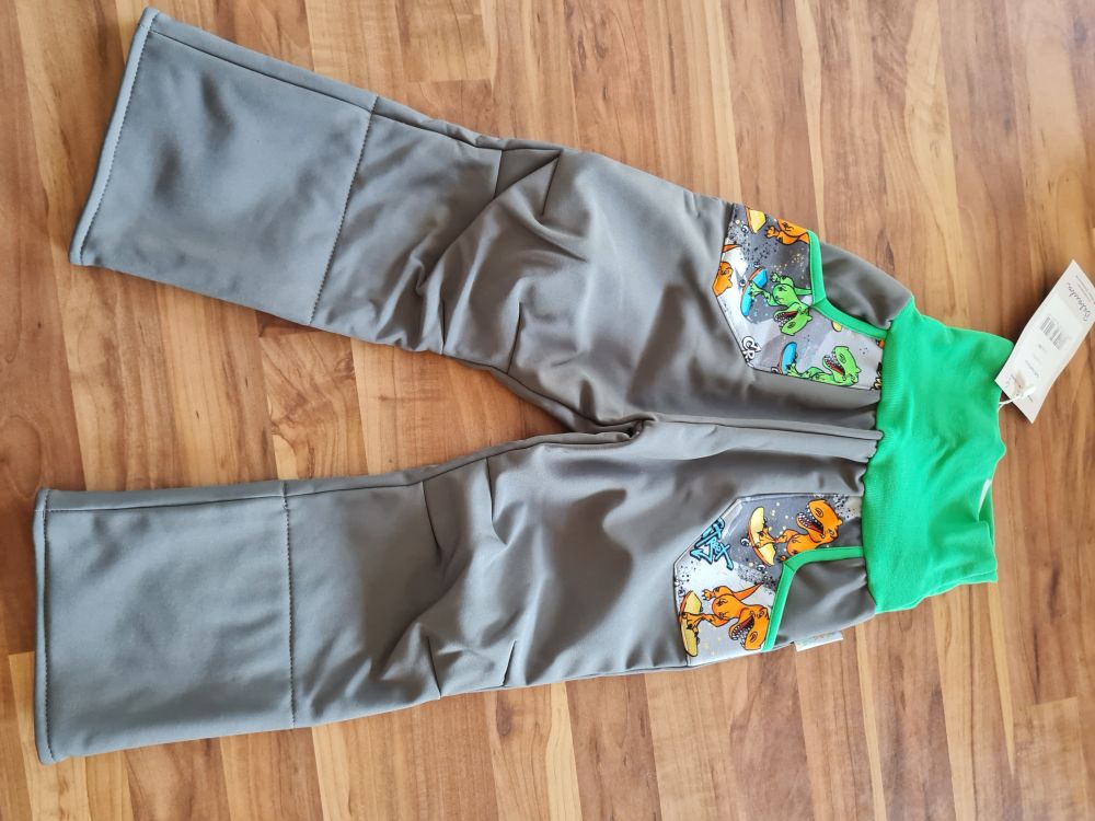 Babauba Softshellhose "Skater Rex", Gr. 74, Neuware mit Etikett