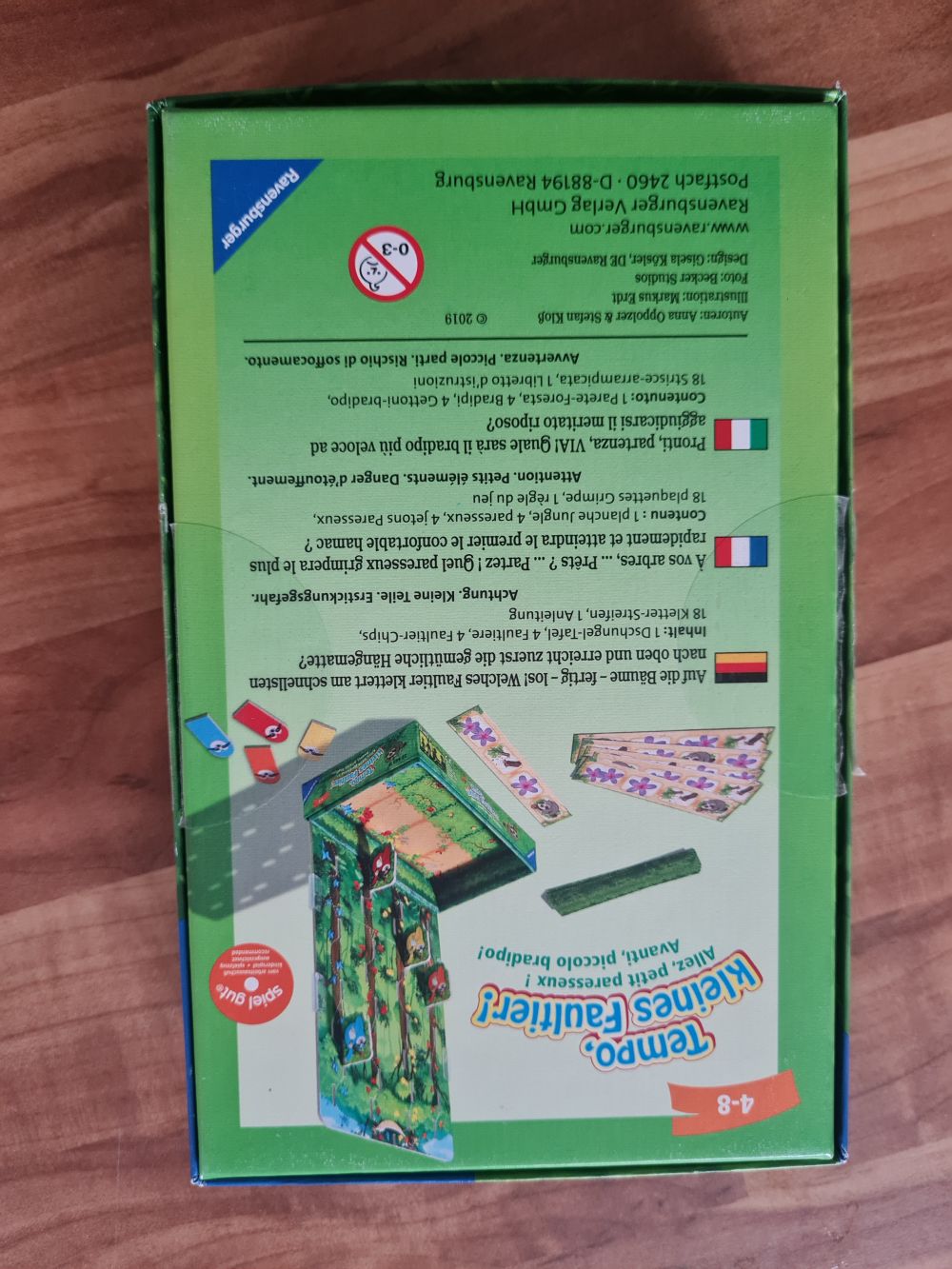 Tempo, kleines Faultier!, Secondhand