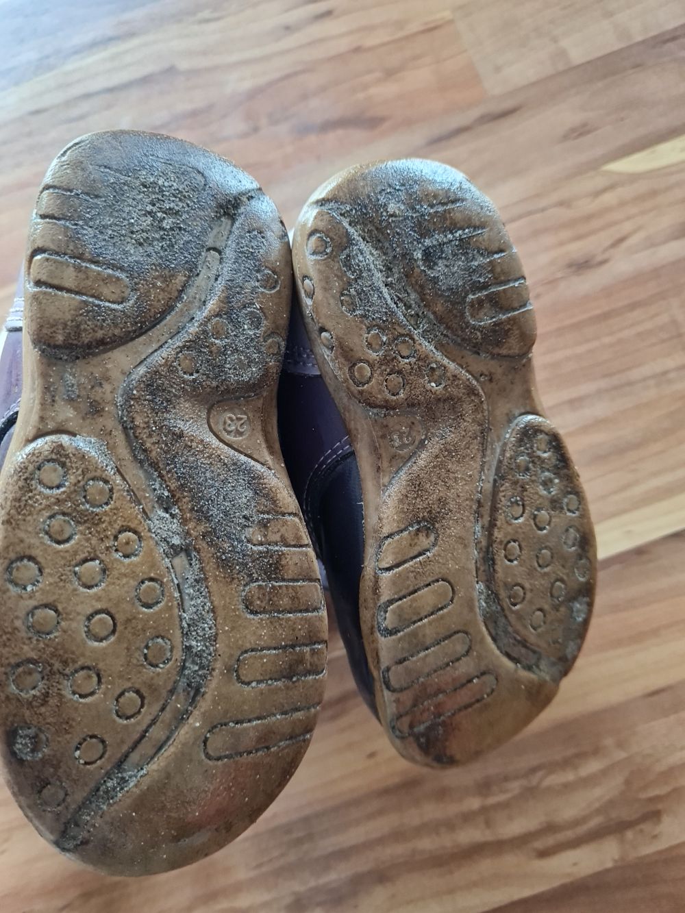 Winterstiefel, lila, Gr. 23, Secondhand