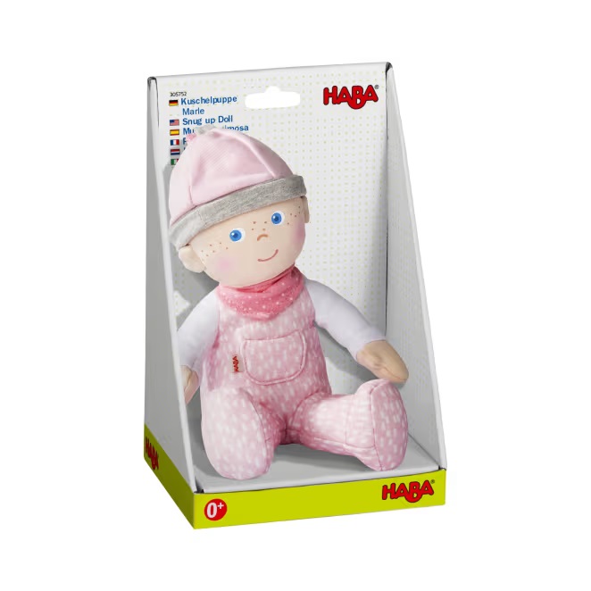 HABA Kuschelpuppe Marle, Puppe ab Geburt, Neuware