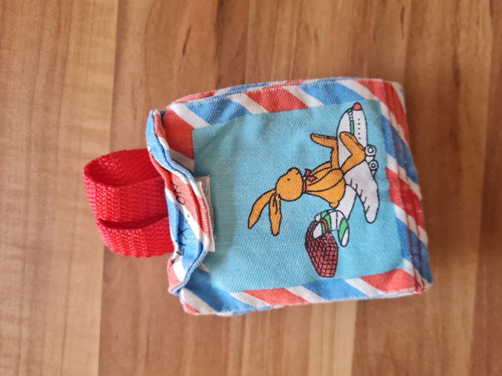 Die Spiegelburg Kleiner Rucksack mit Stoffbuch "Felix on Tour", Secondhand