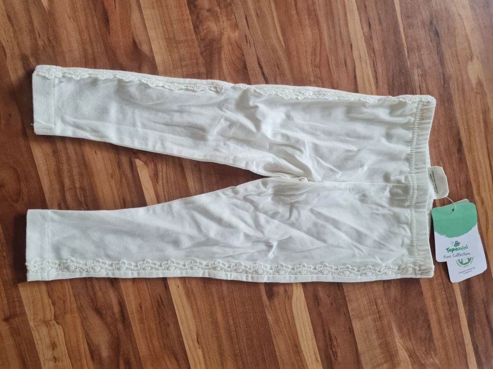 Topomini Pure Collection Mädchen-Leggins, Gr. 92, Neuware mit Etikett