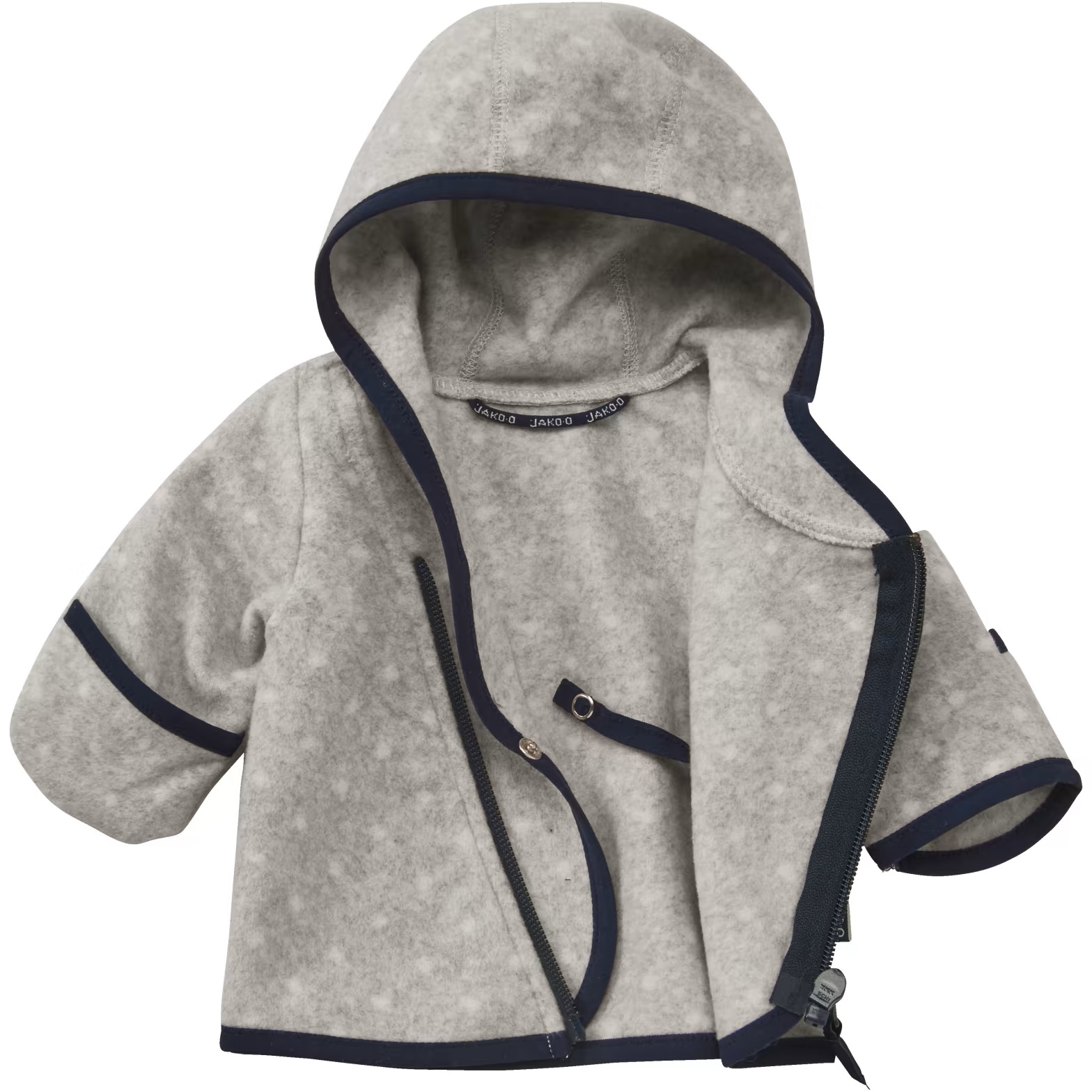 Jako-o Baby Wickeljacke, grau meliert, Gr. 50, Neuware mit Etikett