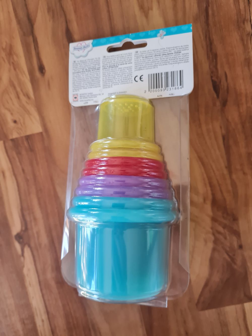 Baubecherset, BPAfrei, 8teilig, Neuware