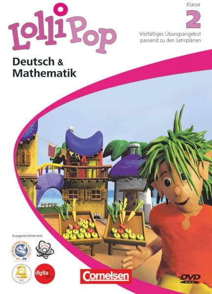 Lollipop Multimedia Klasse 2 Deutsch/Mathematik - Software für das Lernen zu Hause · 2. Schuljahr, Neuware