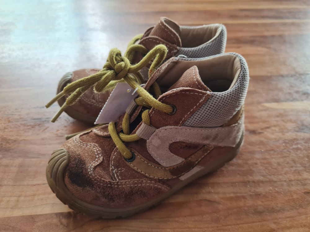 Superfit Schuhe, braun-beige, Gr. 23, Secondhand