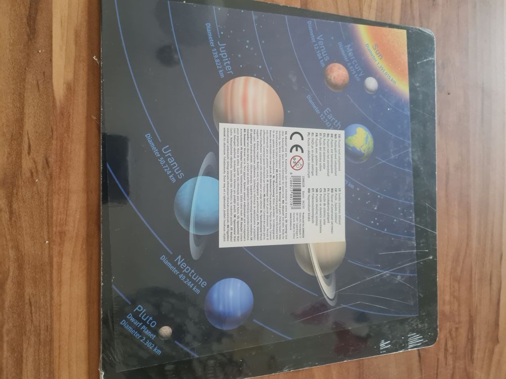 Puzzle "Sonnensystem", 49 Teile, Neuware