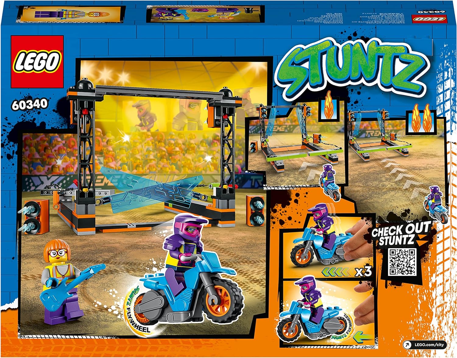LEGO City 60340 Stuntz Hindernis-Stuntchallenge (EOL), Neuware