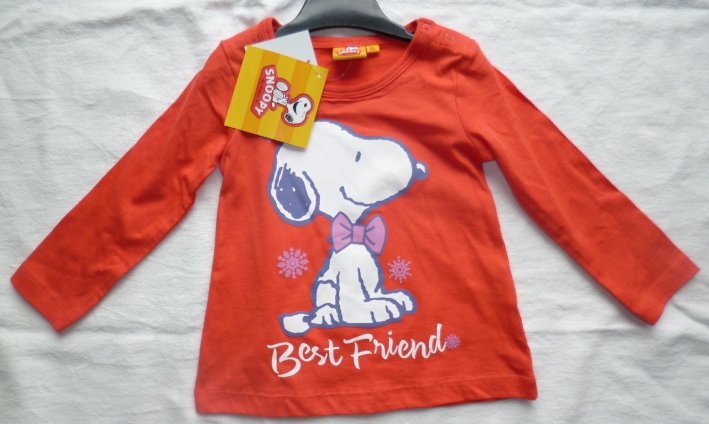 Snoopy-Shirt Gr. 86, Neuware