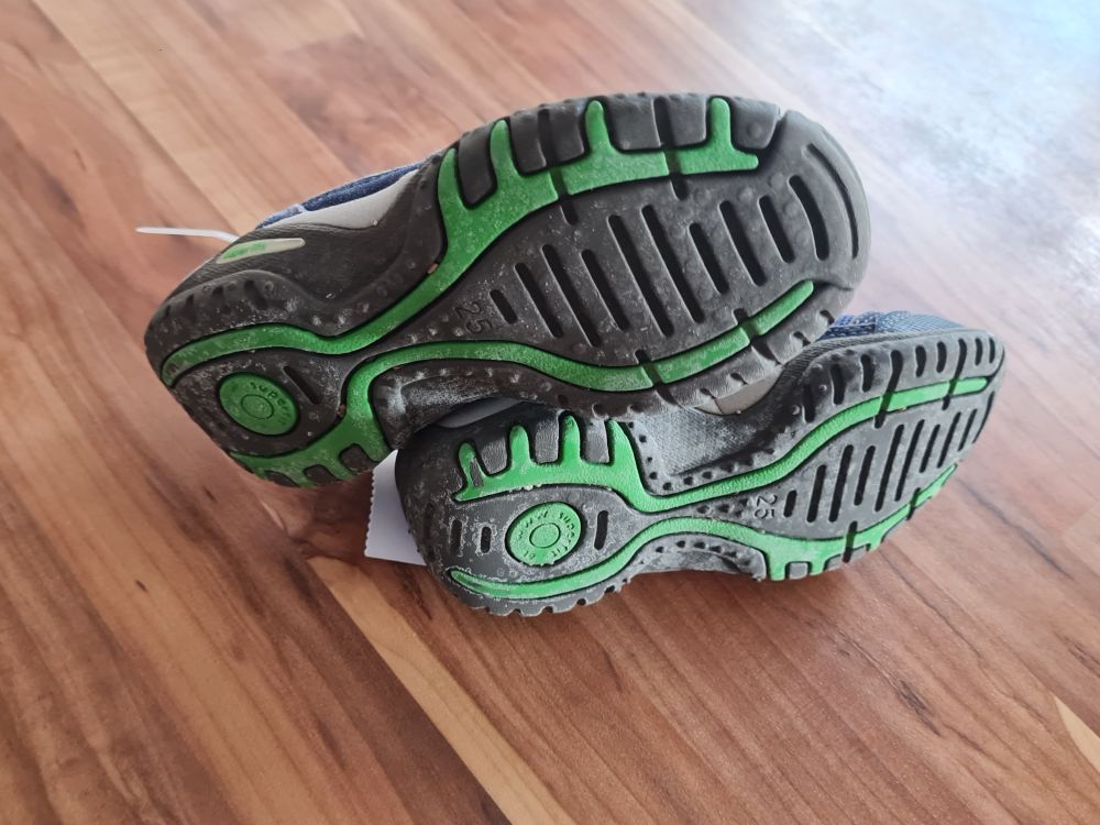 Superfit Schuhe, blau-grün, Gr. 25, Secondhand
