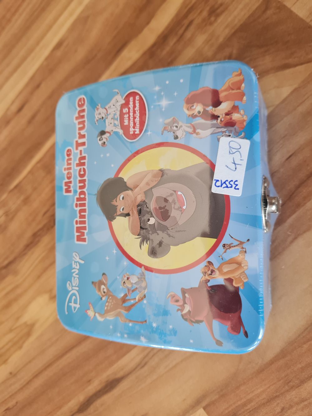 Disney: Meine Minibuch-Truhe: Metalltruhe mit 5 Minibüchern, Neuware