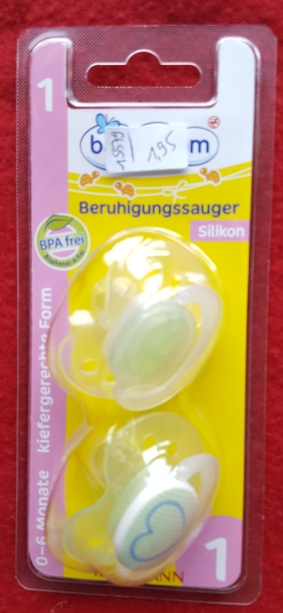 babydream Beruhigungssauger Silikon, Größe 1, 2 Stück, Neuware