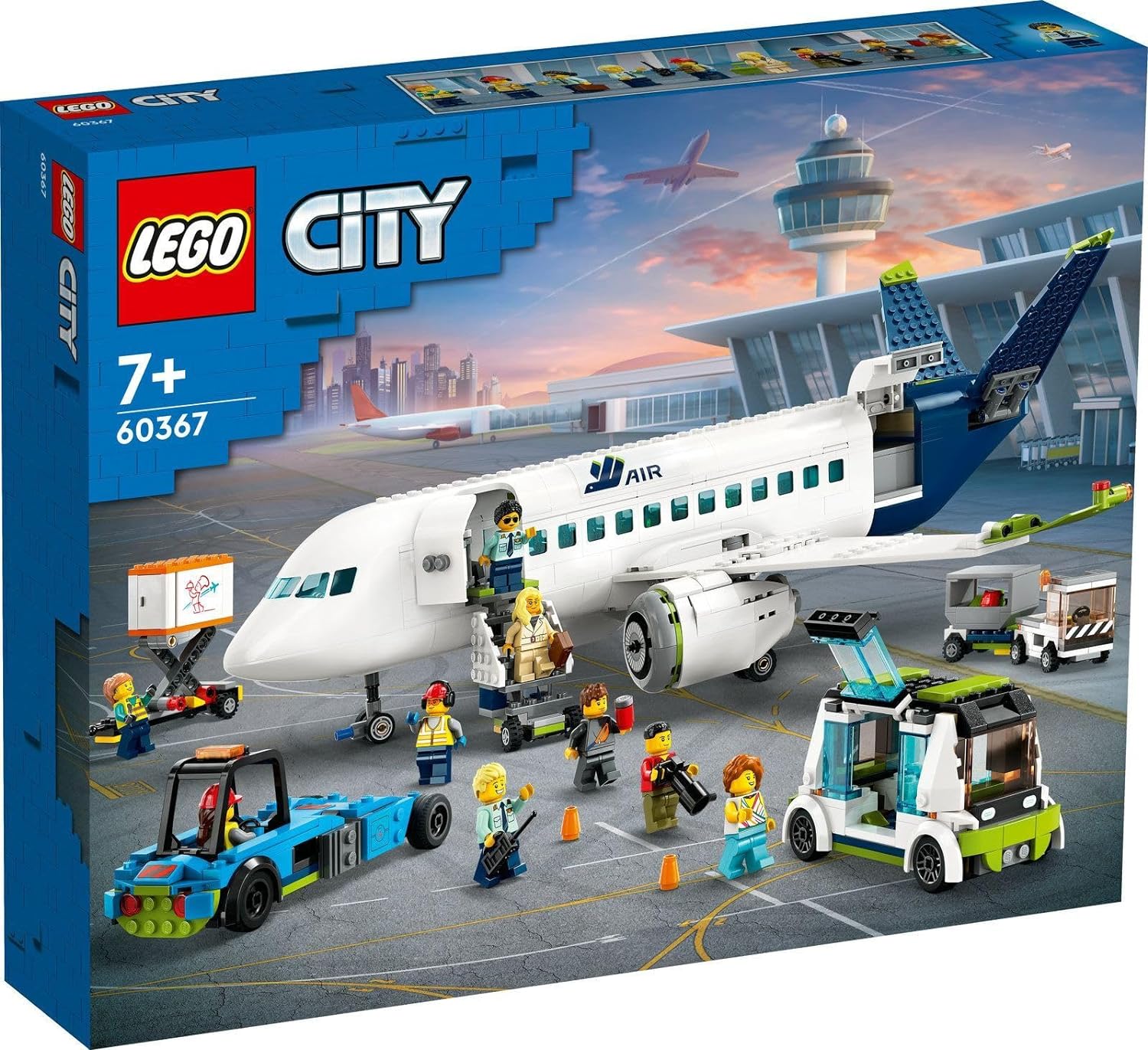 LEGO City 60367 Passagierflugzeug, Neuware