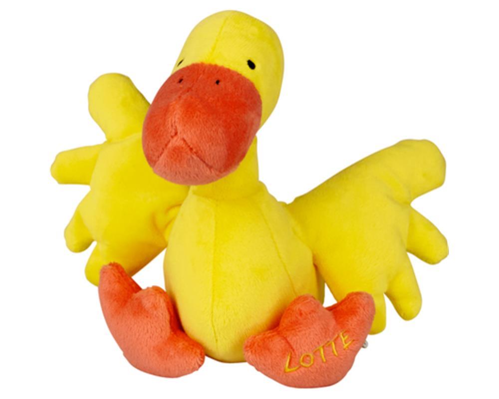 DIE SPIEGELBURG 13991 Ente Lotte zum Kuscheln Die Lieben Sieben (ca. 25 cm), Neuware