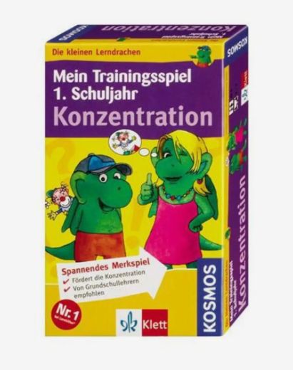 Mein Trainingsspiel 1. Schuljahr - Konzentration, Die kleinen Lerndrachen, Neuware