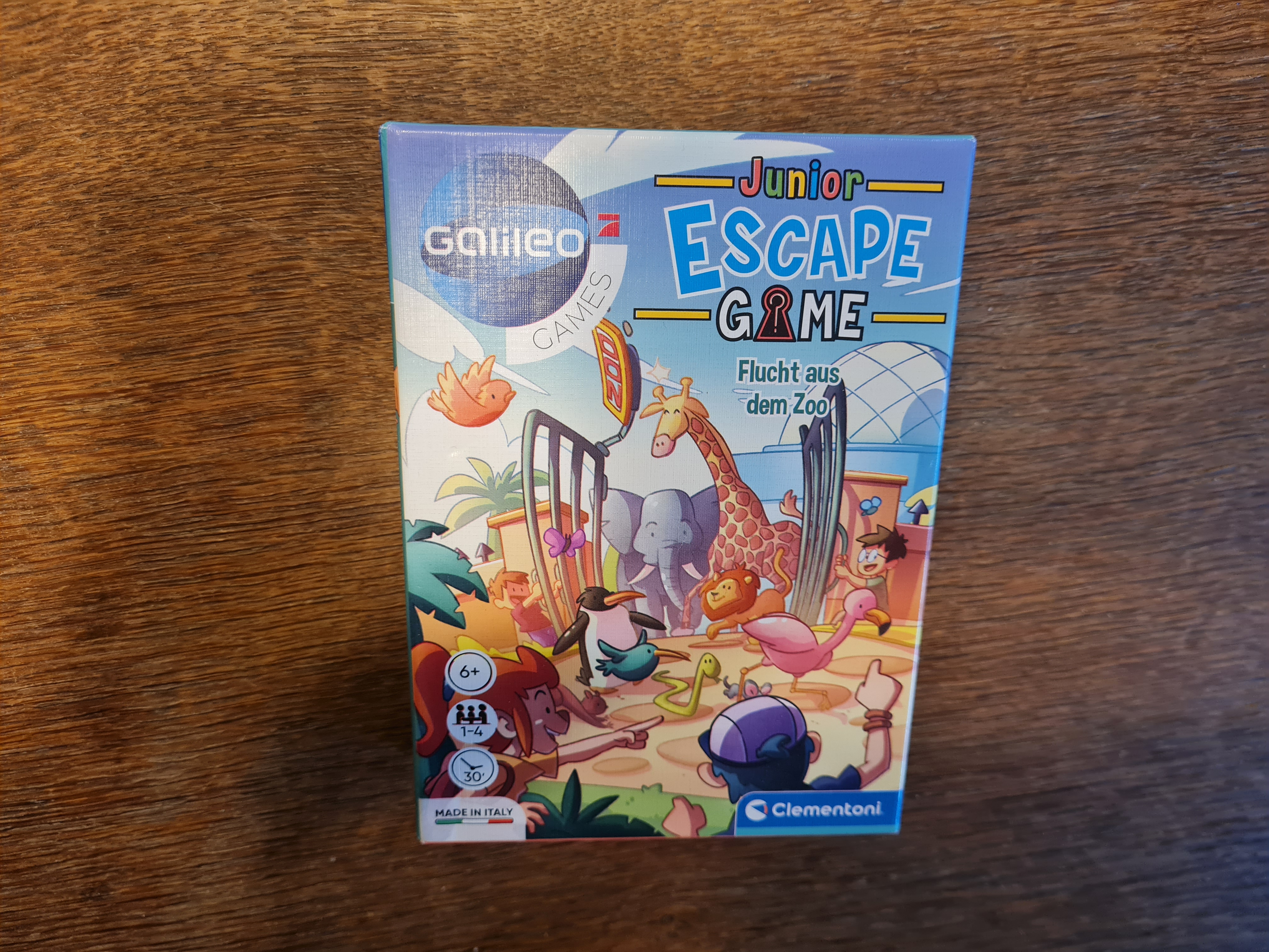 Galileo Escape Game Junior - Flucht aus dem Zoo - Escape Spiel für Kinder ab 6 Jahren