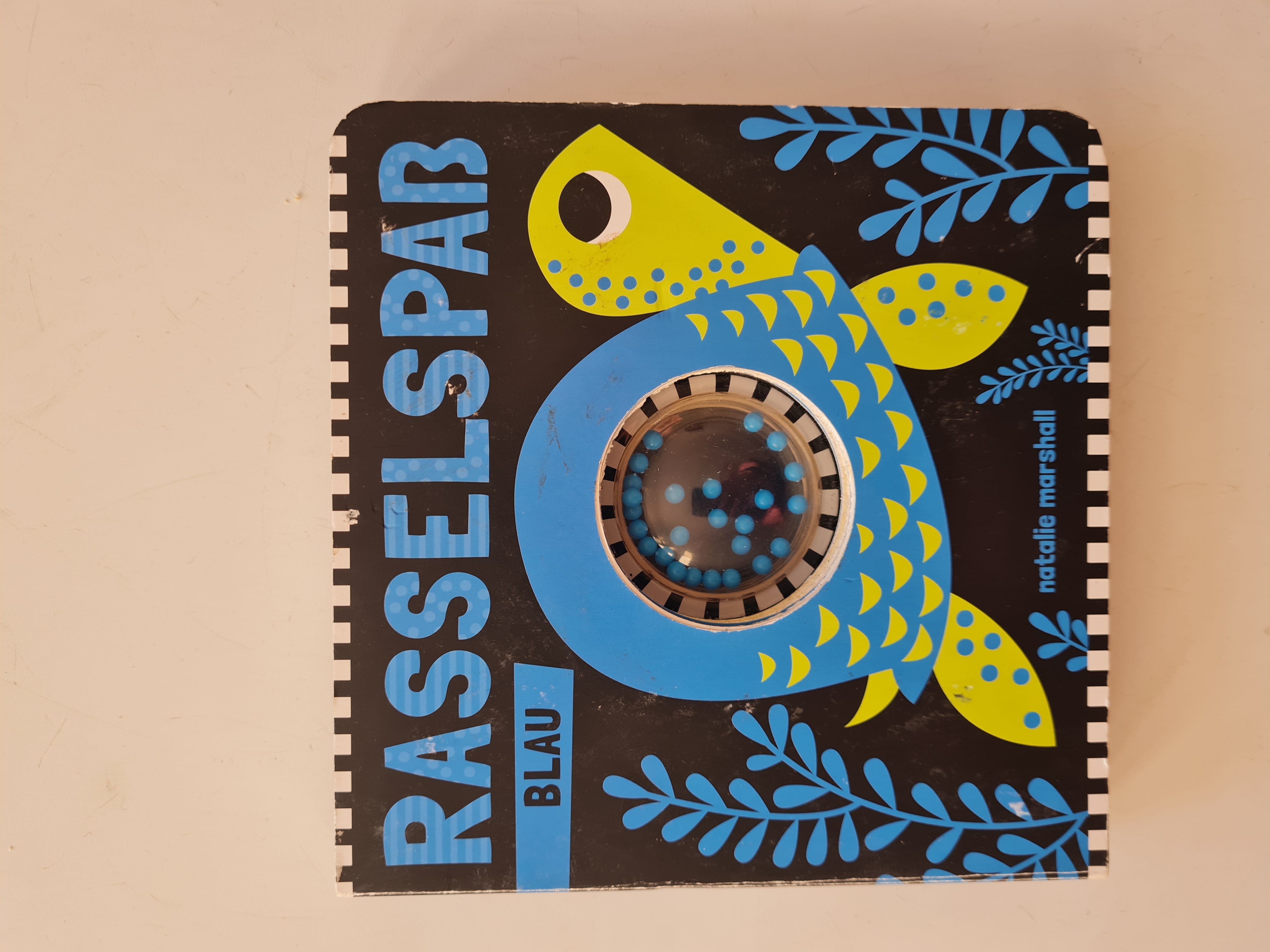 Rasselspaß blau, Pappbilderbuch mit Rasseleffekt, Neuware
