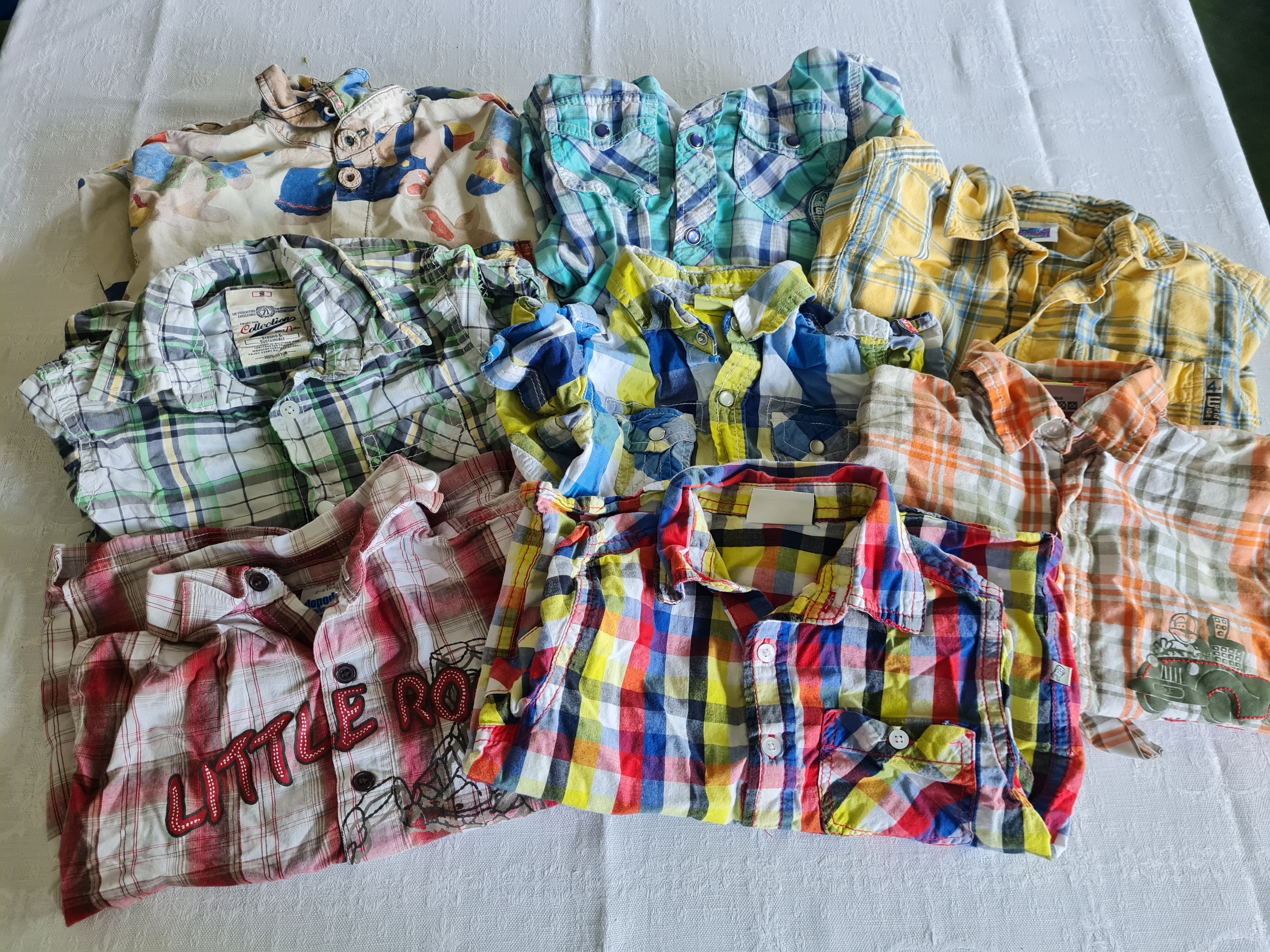Sommerhemden Set für Jungen, Gr. 104