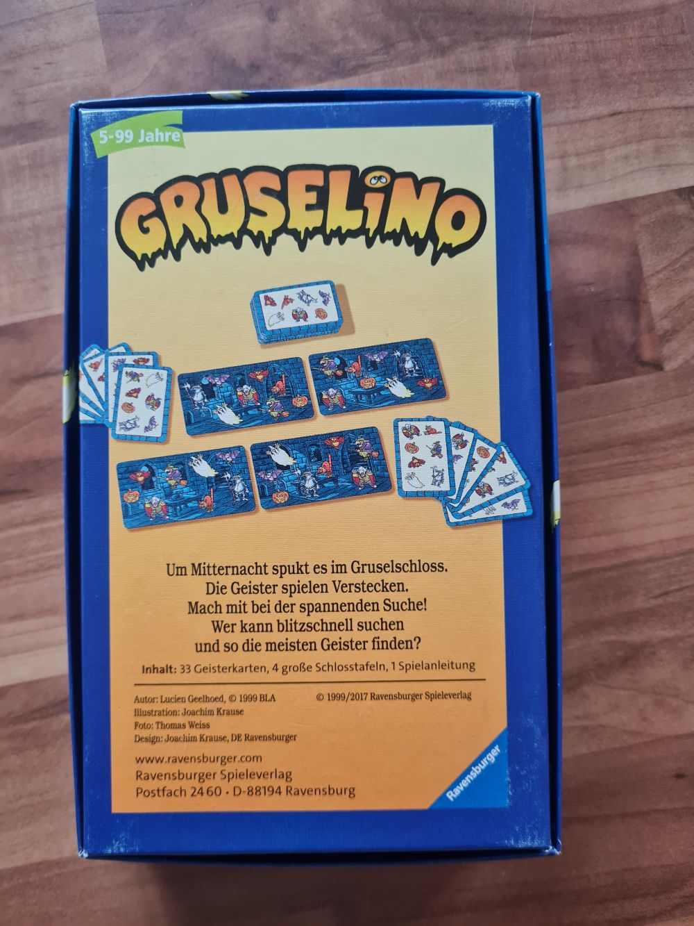 Gruselino, Secondhand