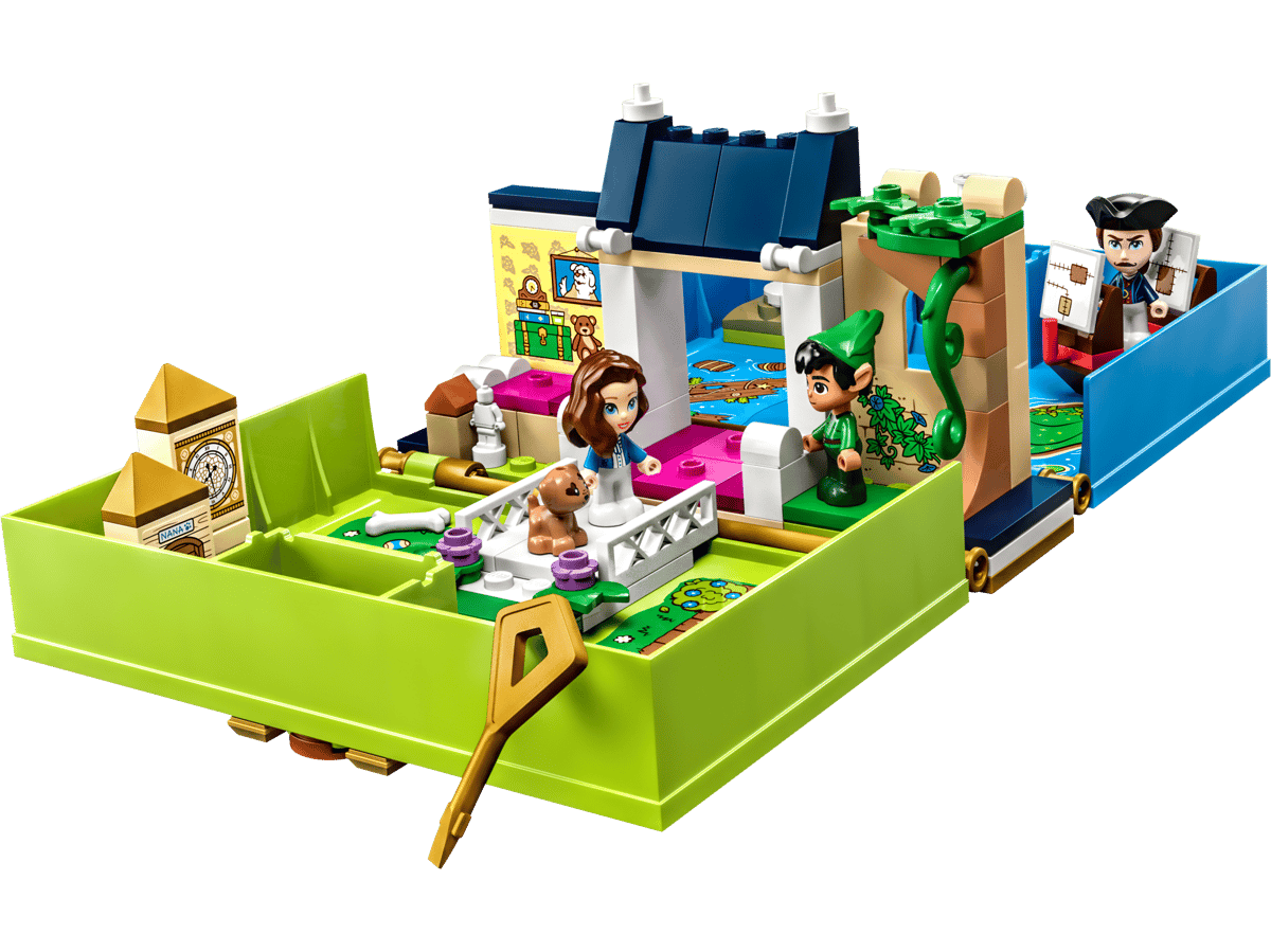 LEGO Disney 43220 Peter Pan & Wendy – Märchenbuch-Abenteuer (EOL), Neuware