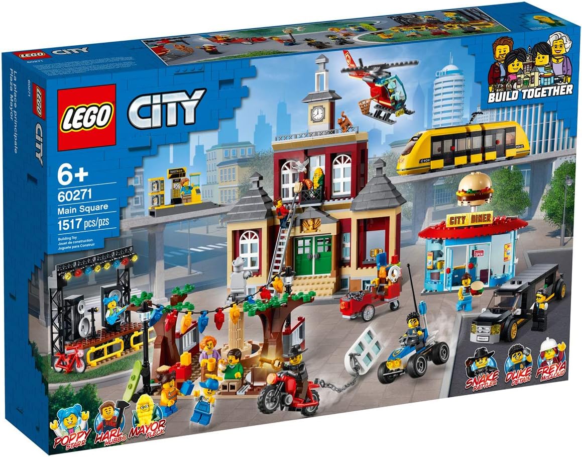LEGO City 60271 Stadtplatz / Stadtzentrum / Main Square (EOL), Neuware