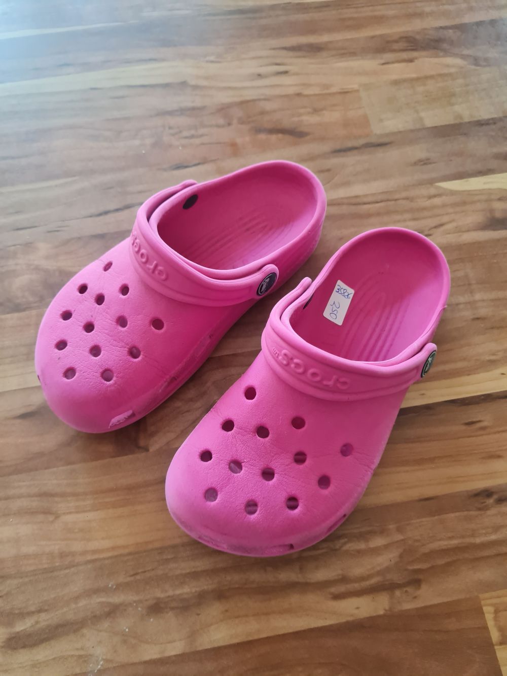 Crocs, pink, Gr. C12/13 (Gr. 30), Secondhand