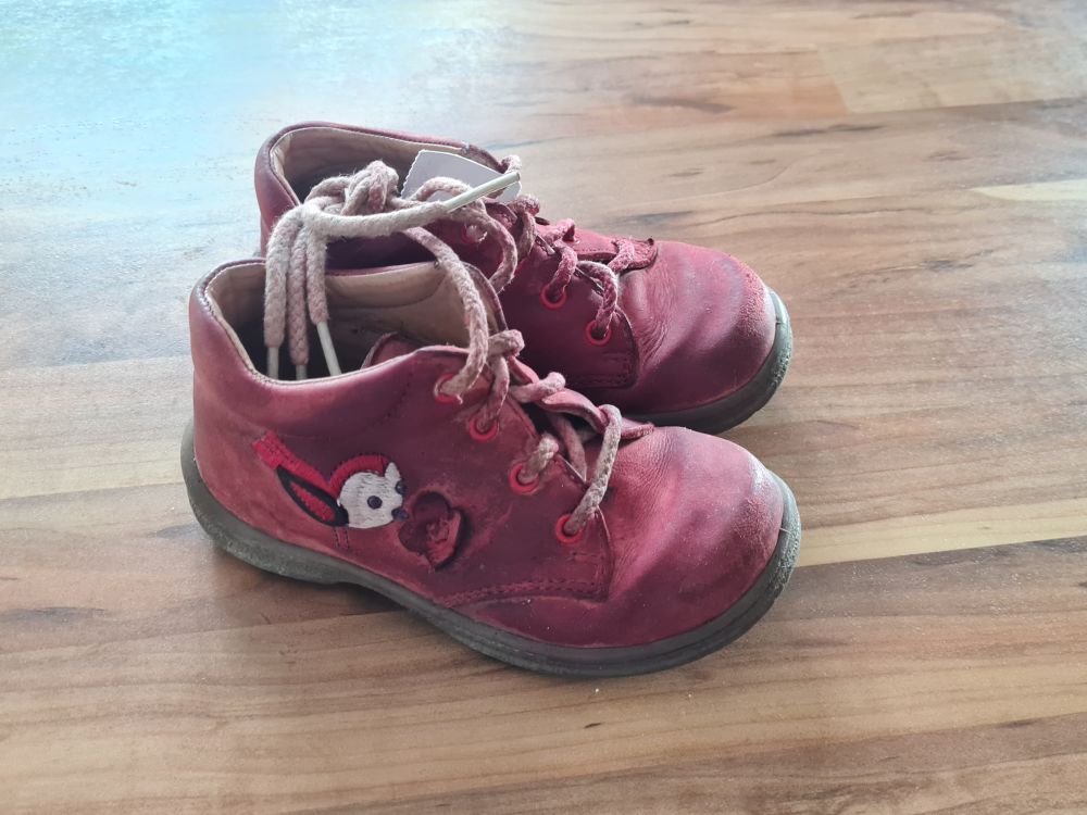 Superfit Schuhe für Mädchen, rot, Gr. 24, Secondhand