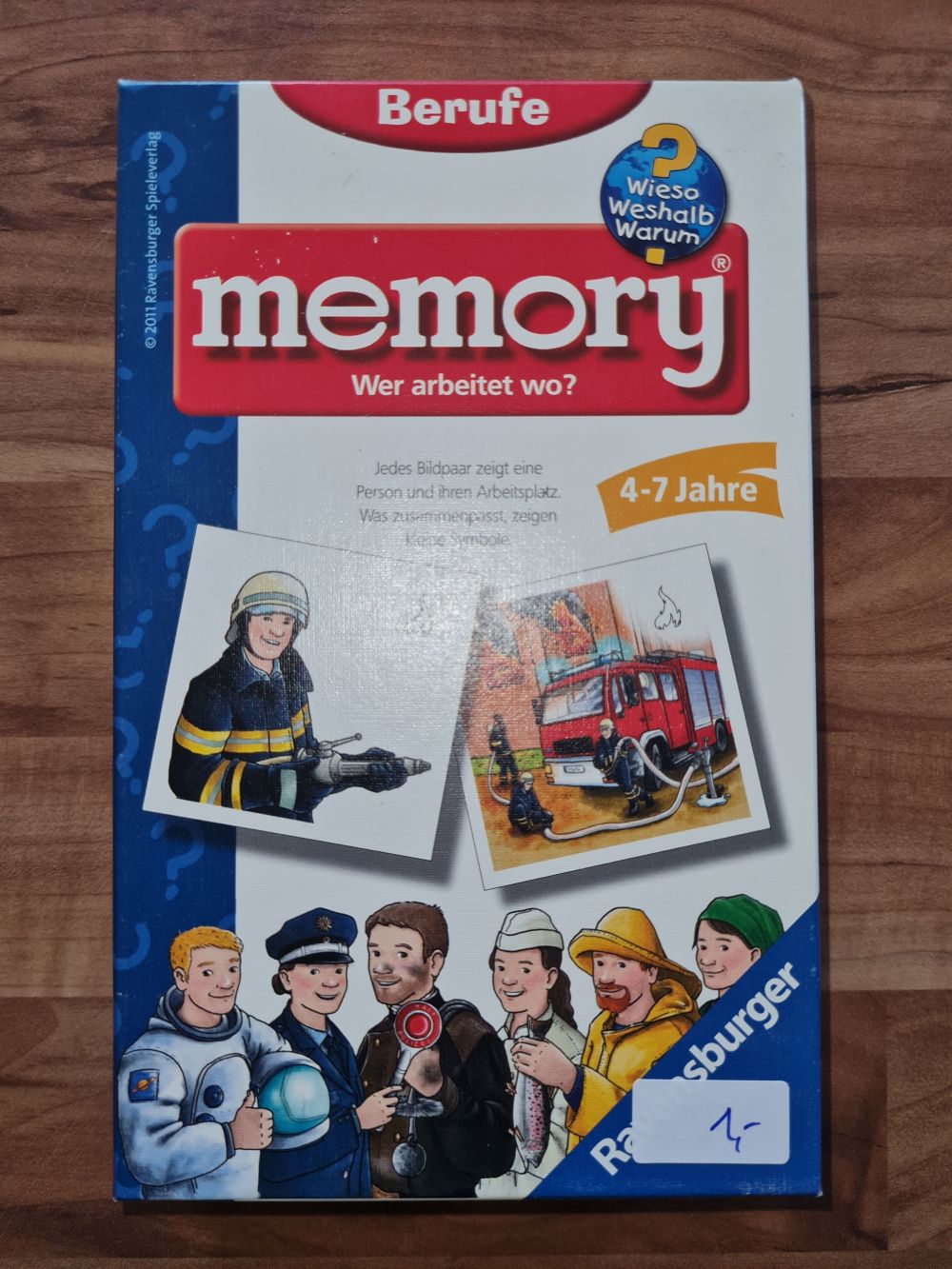 Berufe Memory - Wer arbeitet wo? Secondhand