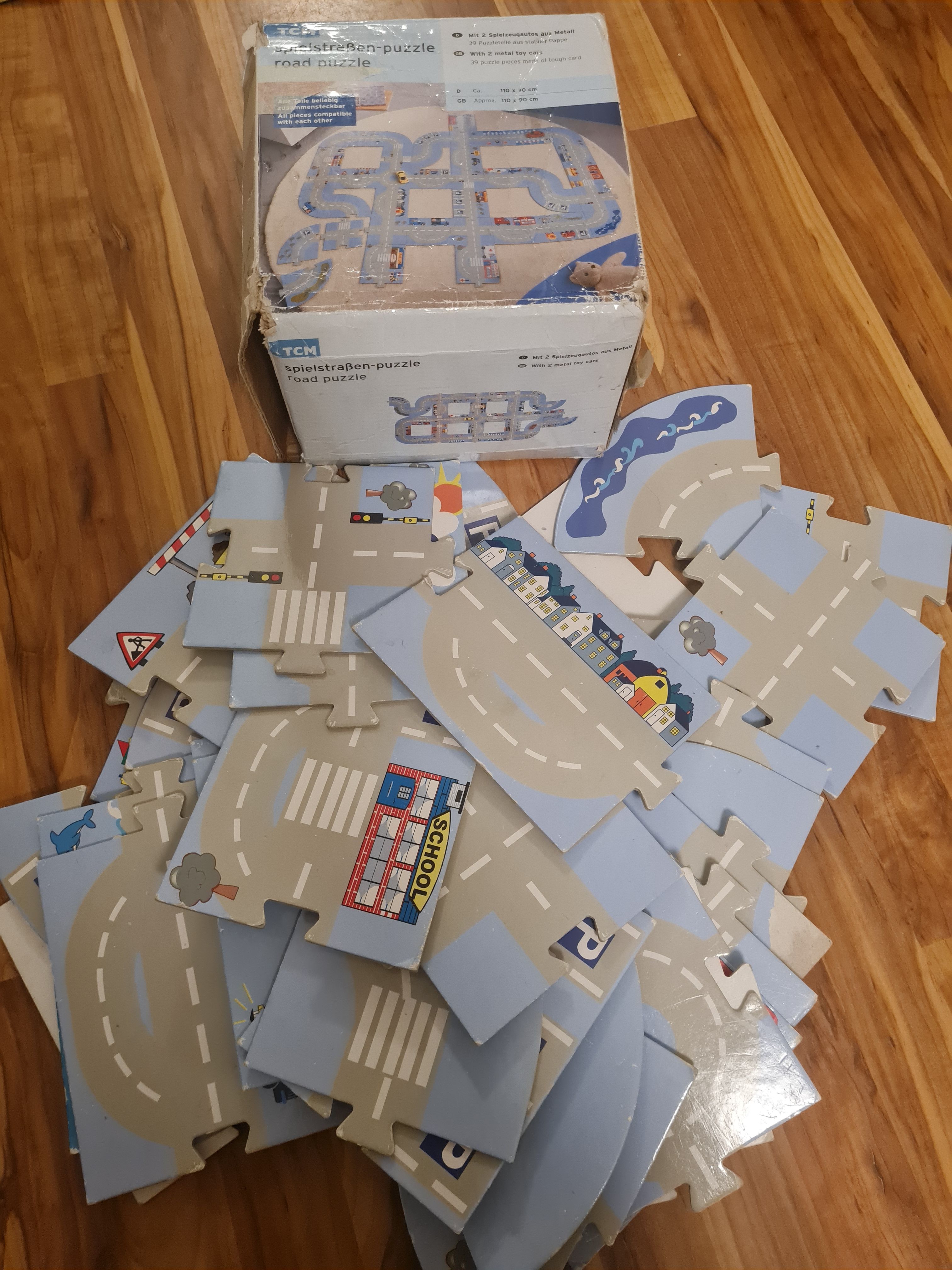 Spielstraßen-Puzzle