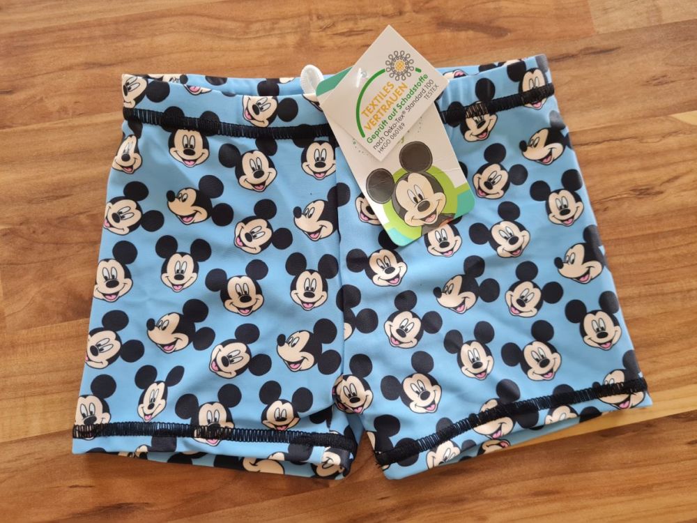 Disney Badehose "Mickey Mouse", Gr. 92, Neuware mit Etikett