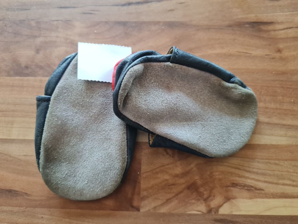 Krabbelschuhe Gr. 16/17, Secondhand