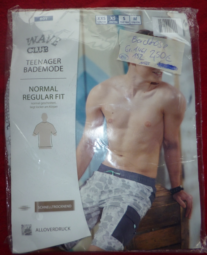 Badehose Gr. 146/152, Neuware mit Etikett