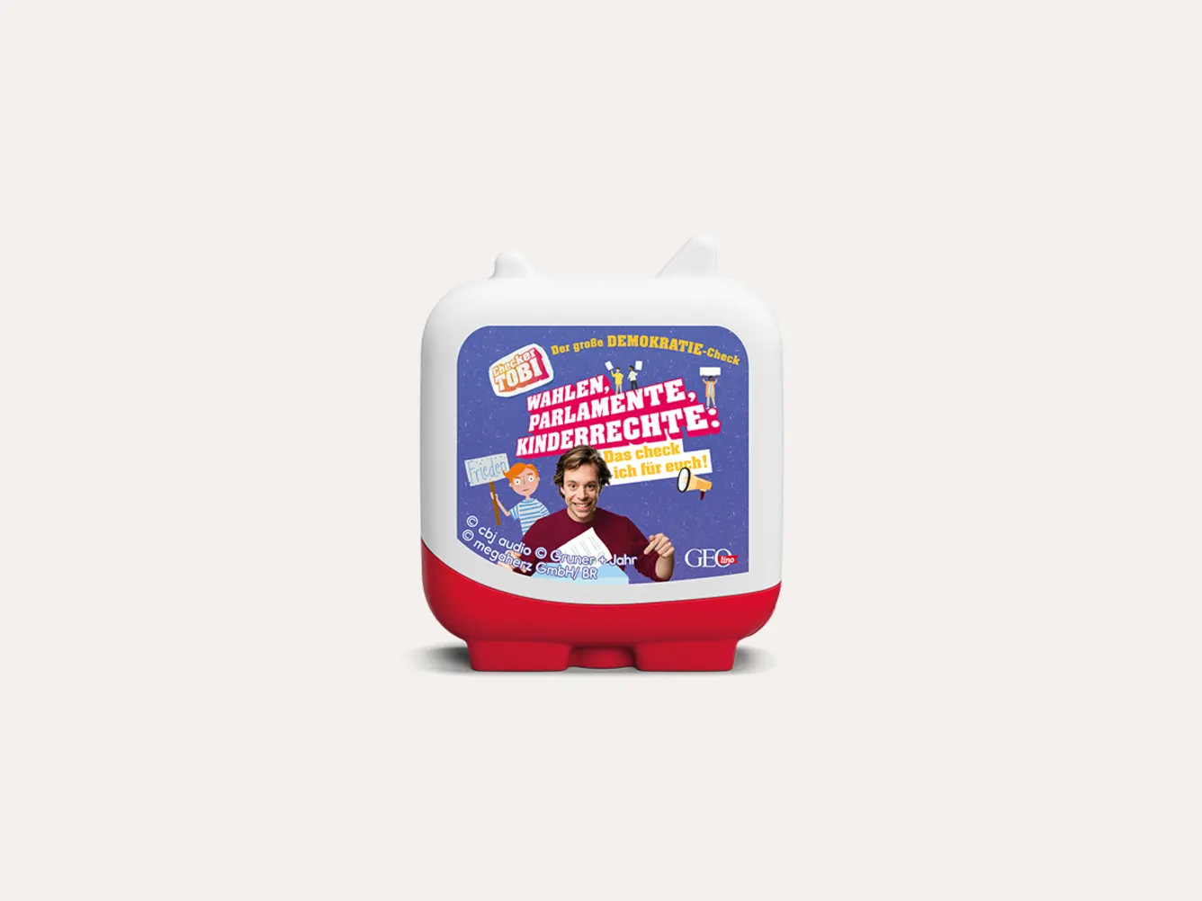 Tonies Clever Tonie Hörfigur Der große Demokratie-Check: Wahlen, Parlamente, Kinderrechte – Das check ich für euch! Checker Tobi, Neuware