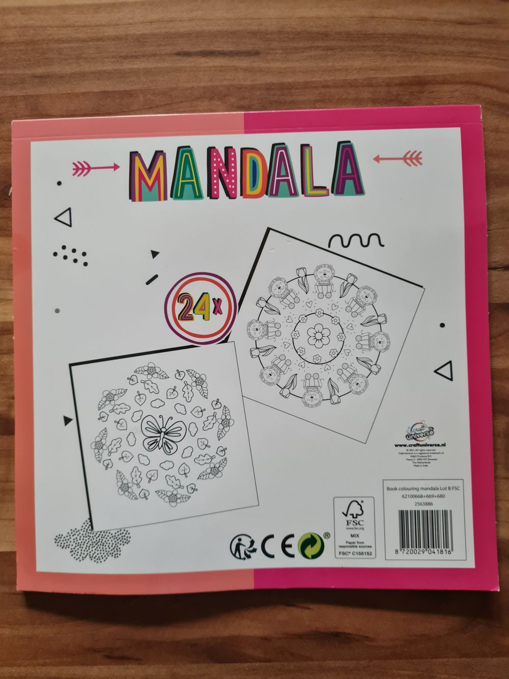 24 Mandalas zum Anmalen, Neuware