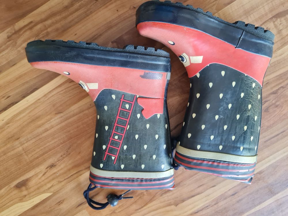 Gummistiefel "Feuerwehr", Gr. 28, Secondhand