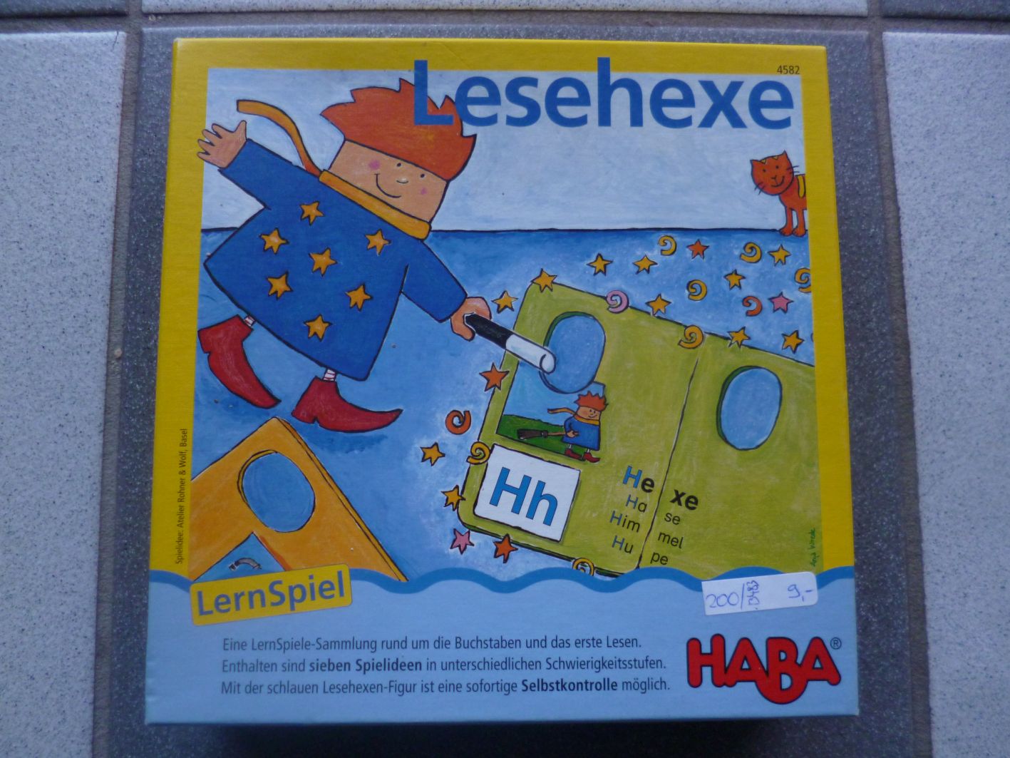 Lernspiel Lesehexe