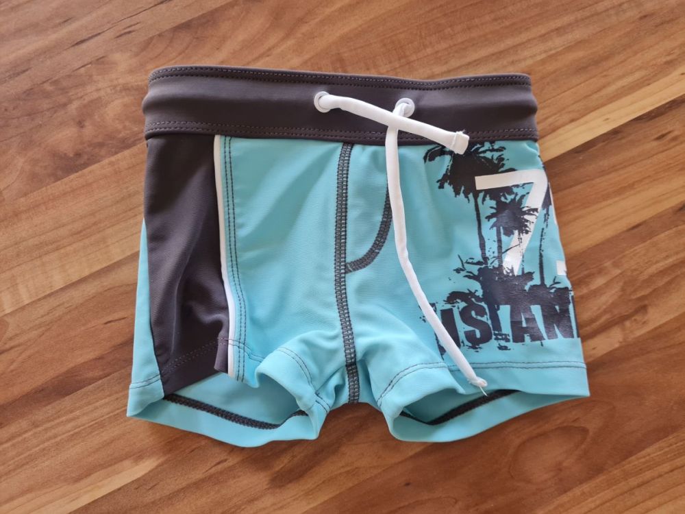 Kinderbutt Badehose "Islandlife", Gr. 92, Secondhand
